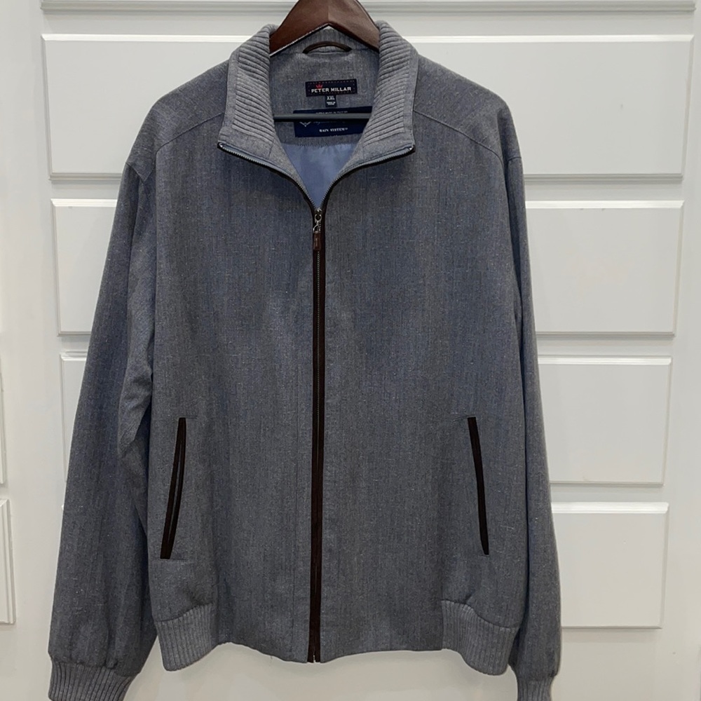 Peter Millar lightweight rain jacket